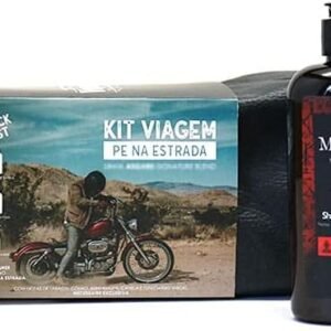 Kit Viagem Para Barba Pé na Estrada Necessaire - Midgard - Viking
