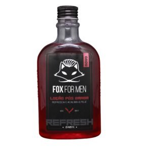 LOÇÃO POS BARBA FOX FOR MEN 240ML (VERMELHA)