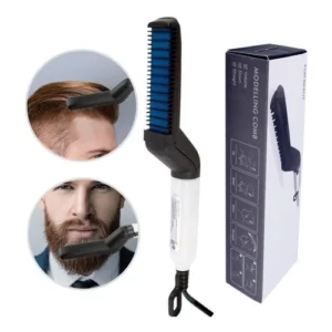 Pente Chapinha Prancha Modelador De Barba