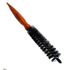 Escova Fina Para Raiz Cerdas de Nylon Cabo de Madeira