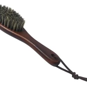 Escova Escovinha De Disfarce Madeira C/ Cordão Barbeiro