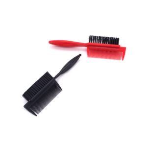 Escovinha Dupla Face para Barba com Pente e Escova – Disfarce/Degradê