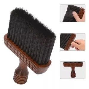 Espanador Madeira Barbeiro Rustico Profissional