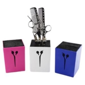 Porta Tesoura Profissional Suporte Acrílico