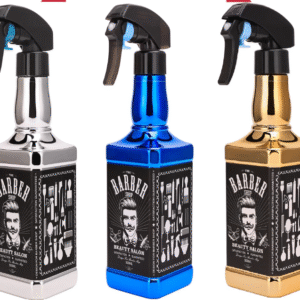 Borrifador luxo metálico retangular (400ml)