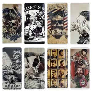 Quadro Decorativo Barbeiro De Metal Barbeiro