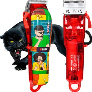 Máquina De Cortar Cabelo Profissional Wmark Ng-128