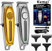 Máquina De Acabamento Cabelo Profissional Kemei KM1949