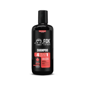 SHAMPOO 4 EM 1 FOX FOR MEN 240ML