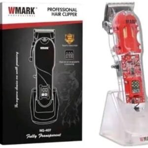 Maquina De Cortar Cabelo Wmark Ng407 Com BaSE