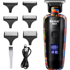 Maquina De Acabamento Profissional Kemei Km Max 5090 110V/220V