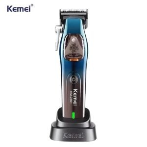 Maquina de Corte Kemei Km 2361 10.000 Rpm + Base Carregamento