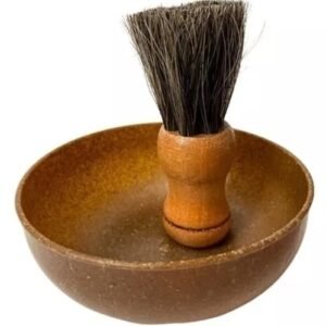 Cumbuca De Barbear Com Pincel