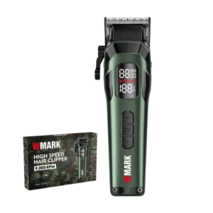 Maquina de Corte Cabelo Wmark NG 8080 Sem Fio Display LCD 9000RPM