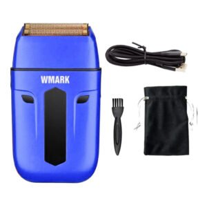 Máquina de Acabamento Profissional Wmark NG-984A Shaver Azul – Alto Desempenho