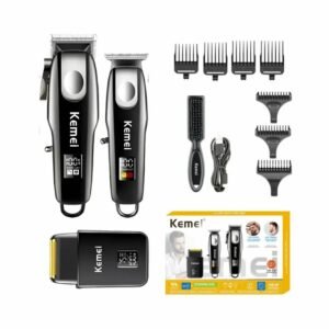 Kit Corte + Acabamento + Shaver Km-8531 | Kemei ®