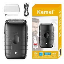 Shaver Kemei KM-t95 Profissional Barbeador Elétrico 8.000rpm Preto