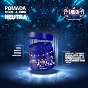POMADA MODELADORA NEUTRA GARDEN - 80G